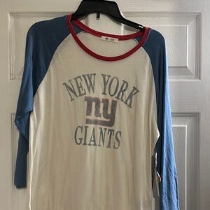 New York Giants Raglan Tee
